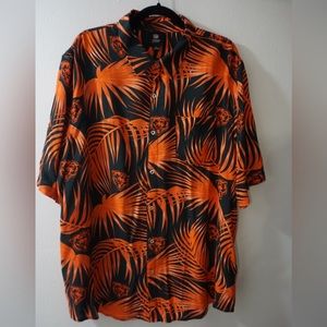Chicago Bears NFL Hawaiian button up shirt